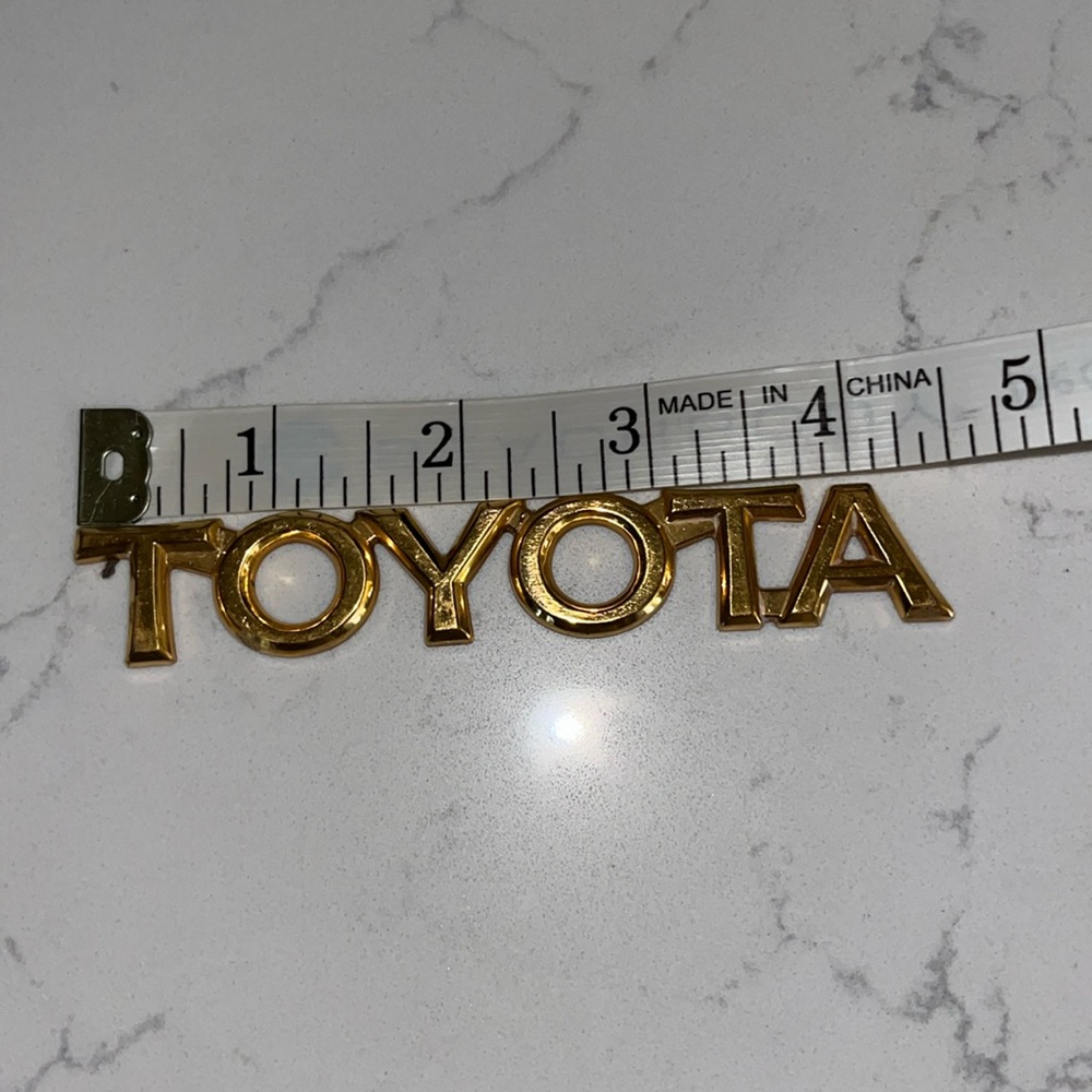 Genuine OEM Used Toyota Emblem